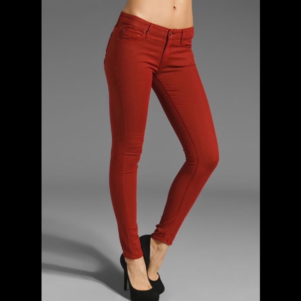 Mother there looker Red Jeans 25
